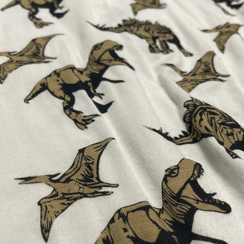 Kate Quinn Varsity Sleeve Dino Romper